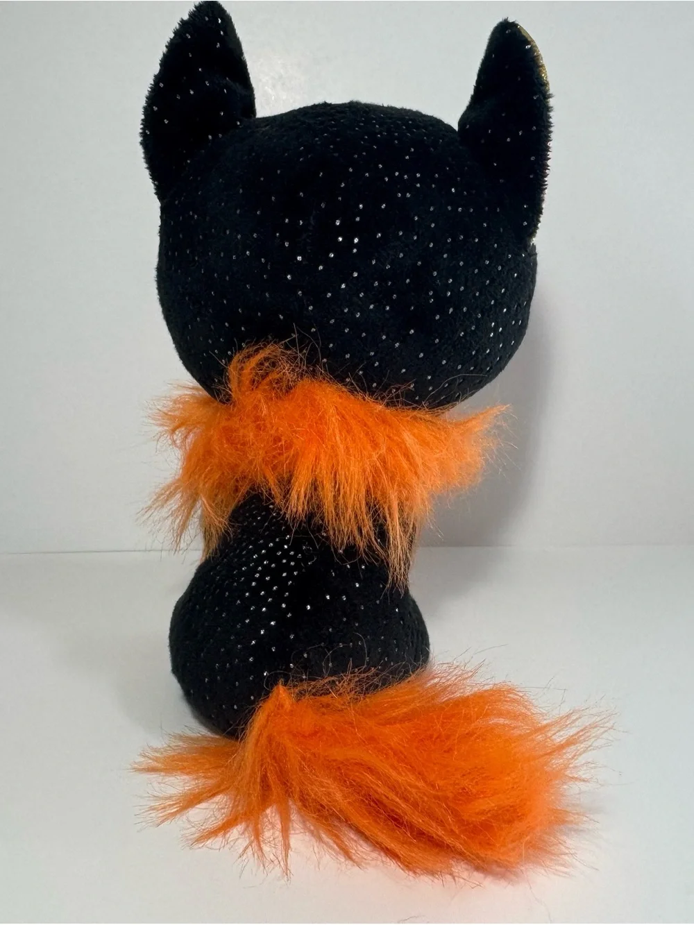 Ty Beanie Boo Morticia Black Cat 7”